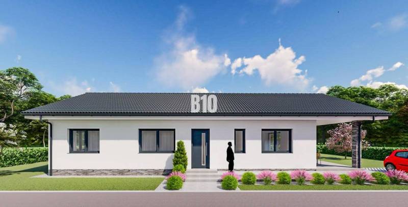 Rodinný dům v Čeľadiciach, Pozemky - bydlení, s upravenou zahradou a příjezdovou cestou.