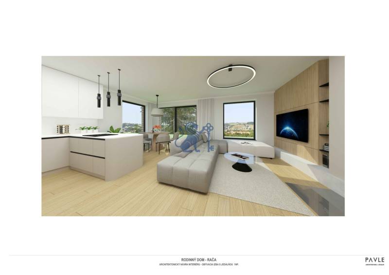 Vizualizácia | obývačka