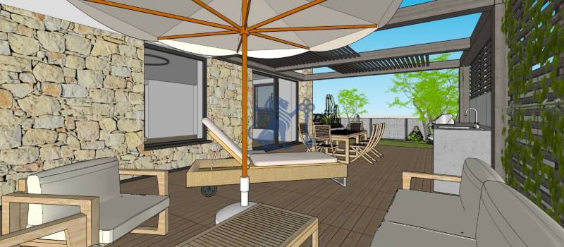 Vizualizácia | terasa