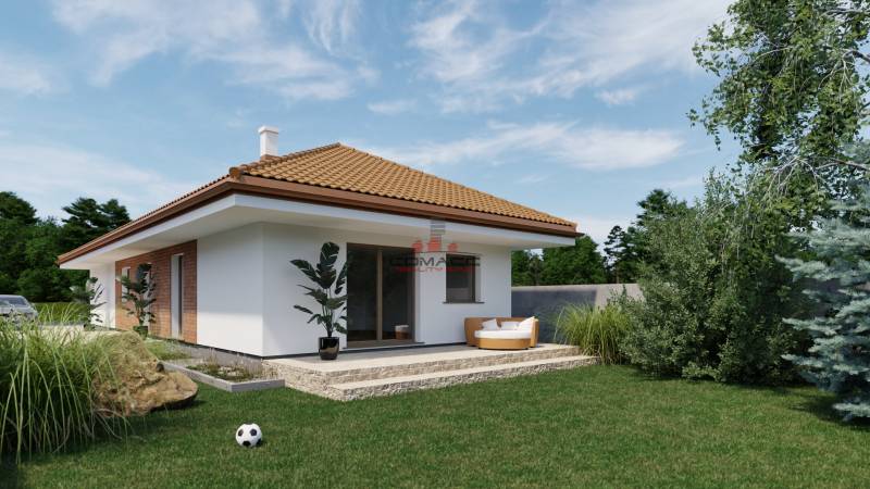 Rodinný dům ve městě Veselé na ulici Veselé s terasou a zahradou.