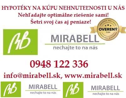 Reklama na hypotéky a realitní služby na ulici U starého letiště.