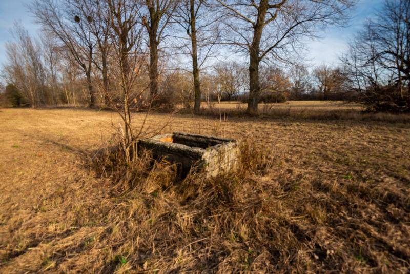 Krajina s betonovou strukturou obklopená stromy ve Stupavě, Stupava, Pozemky - komerční.
