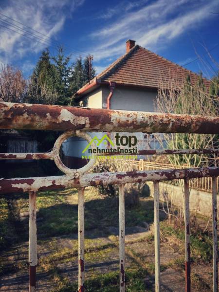 Rodinný dům v Horních Chlebanech, oplocení s nádechem patiny a zahrada.