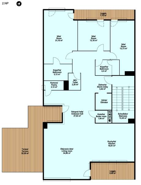 Bratislava - Nové Mesto Byt 4+1 prodej reality Bratislava - Nové Mesto