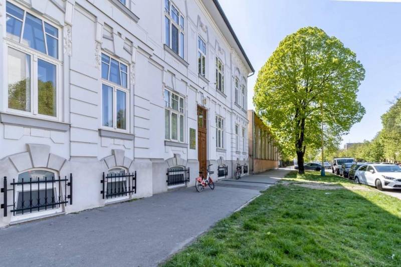 Historická budova na Masarykově ulici v Košicích - městské části Staré Město.