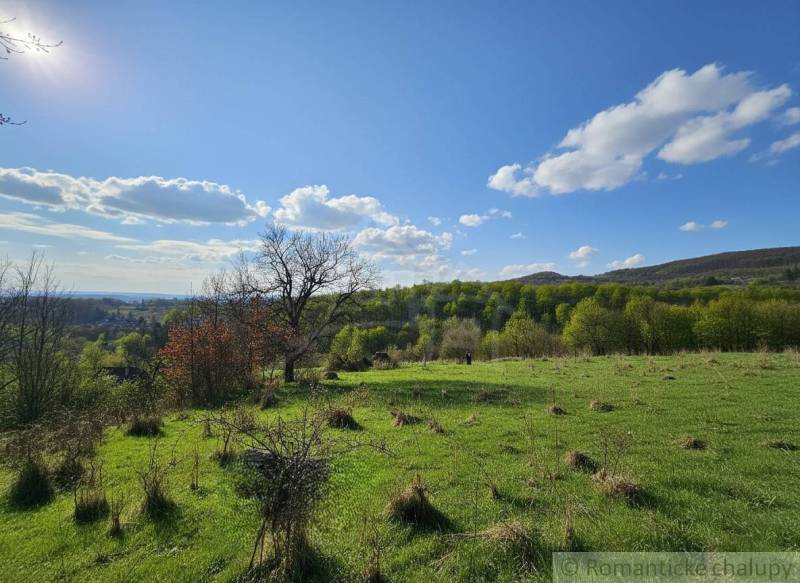 Krajina v Krupině s loukami a stromy, vhodná na pozemky - bydlení.
