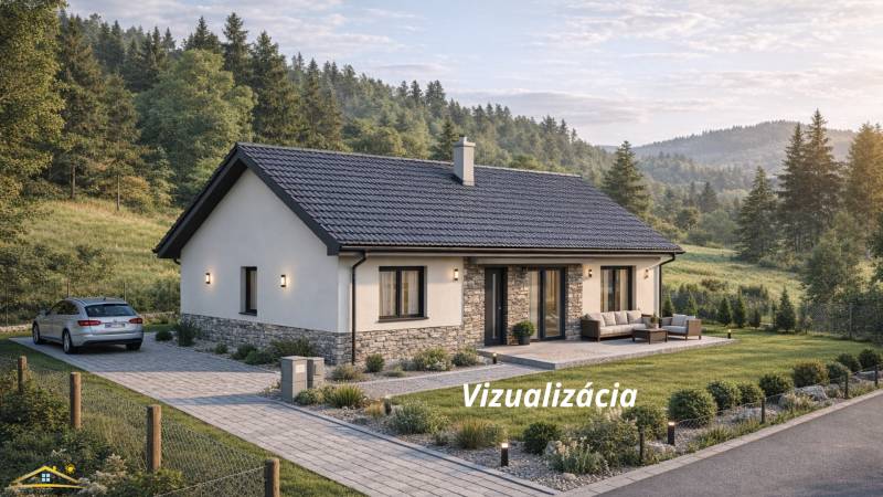 Rodinný dům obklopený zelení a horami, ideální pro bydlení v Makově.