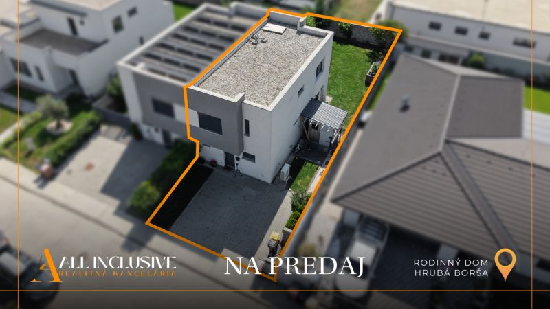 Rodinný dům v Hrubé Borši obklopený zahradou, nabídka na prodej.