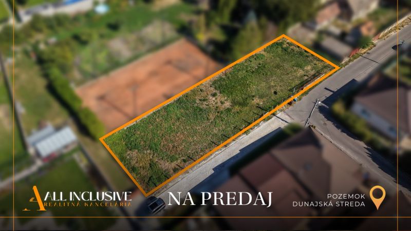 Pozemek na prodej v Dunajské Stredě, Malé Blahovo, vhodný pro bydlení.